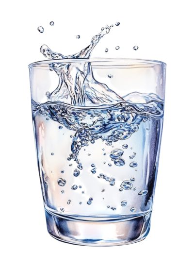 glass-water rocks water what's in our water